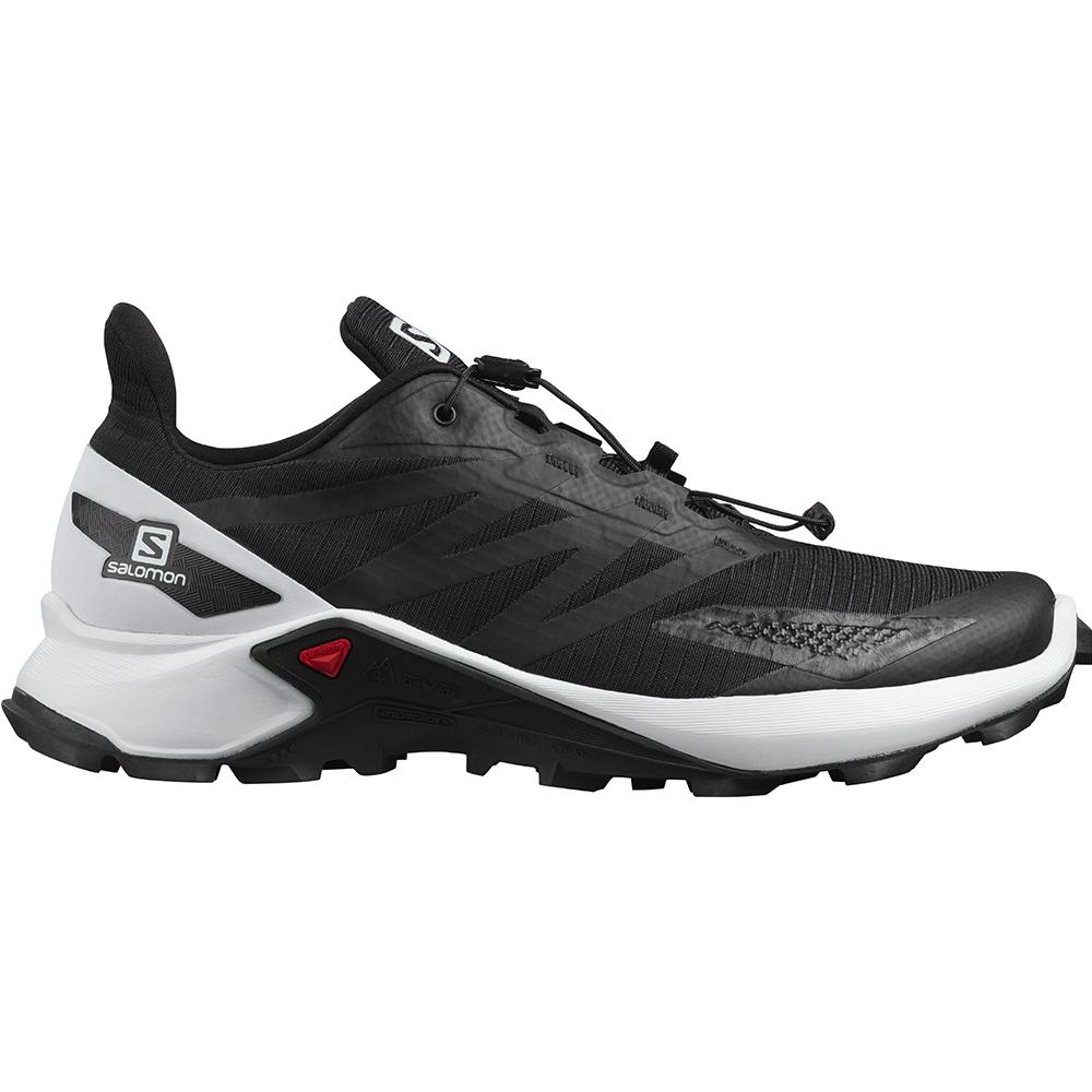 Salomon Israel SUPERCROSS BLAST - Mens Trail Running Shoes - Black (ESDO-48016)